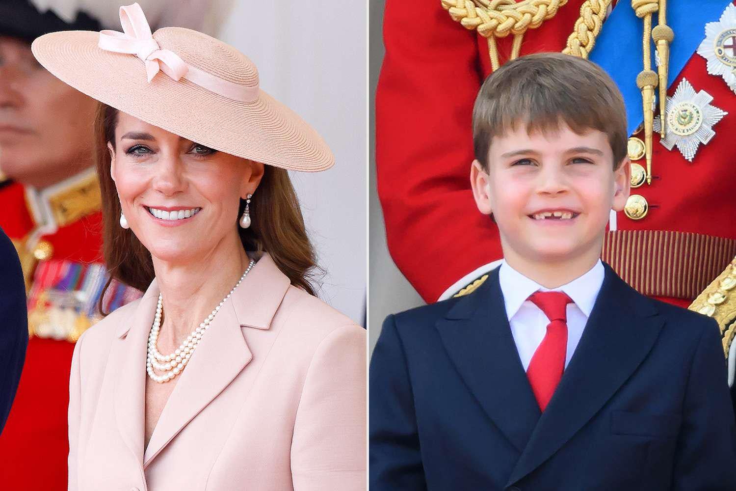 Kate Middleton Makes 3-Word Joke About Prince Louis After Seeing Royal Portrait