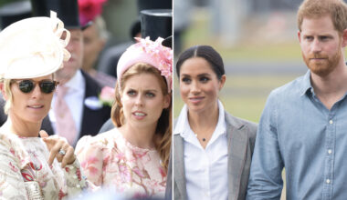 Zara Tindall and Princess Beatrice are reportedly trying to mend Prince Harry and Meghan Markle's royal rift.