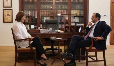cover UN envoy Holguin set for meetings with Christodoulides and Tatar