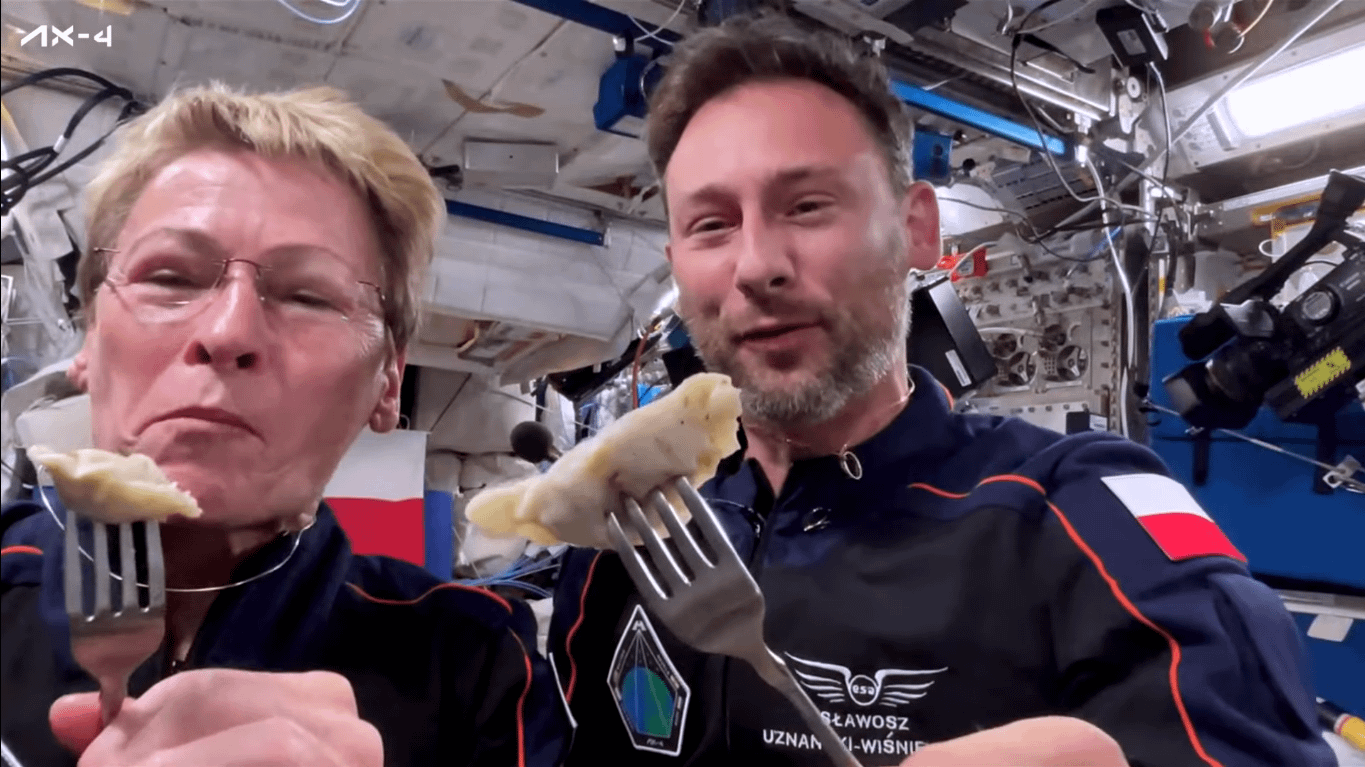 Pierogi is now space certified