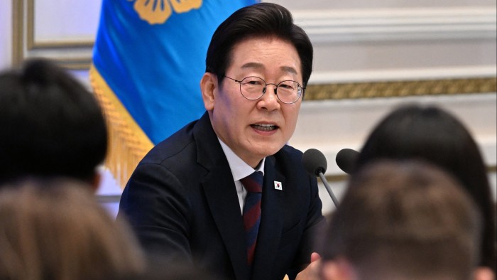 South Korean President Lee Jae Myung