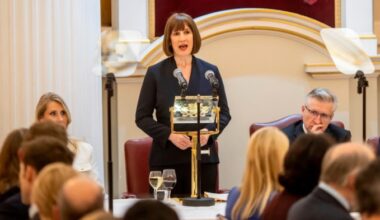 Chancellor Rachel Reeves delivers her Mansion House speech last year