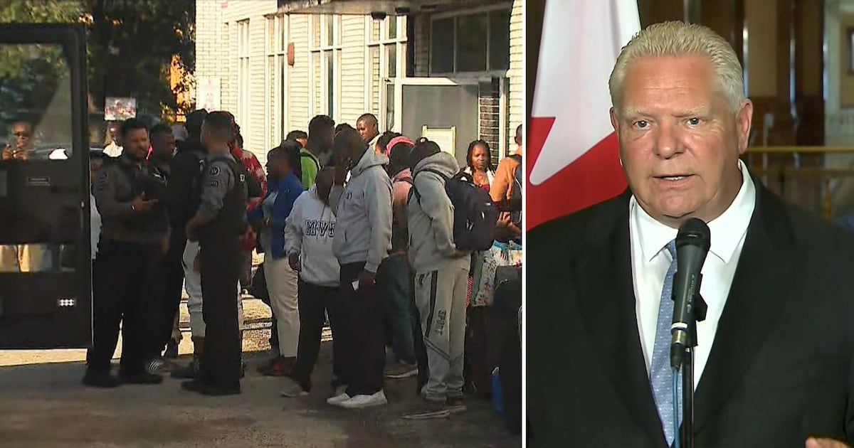 Ford says Ontario ‘can’t sustain’ the current pace of asylum seekers – CP24