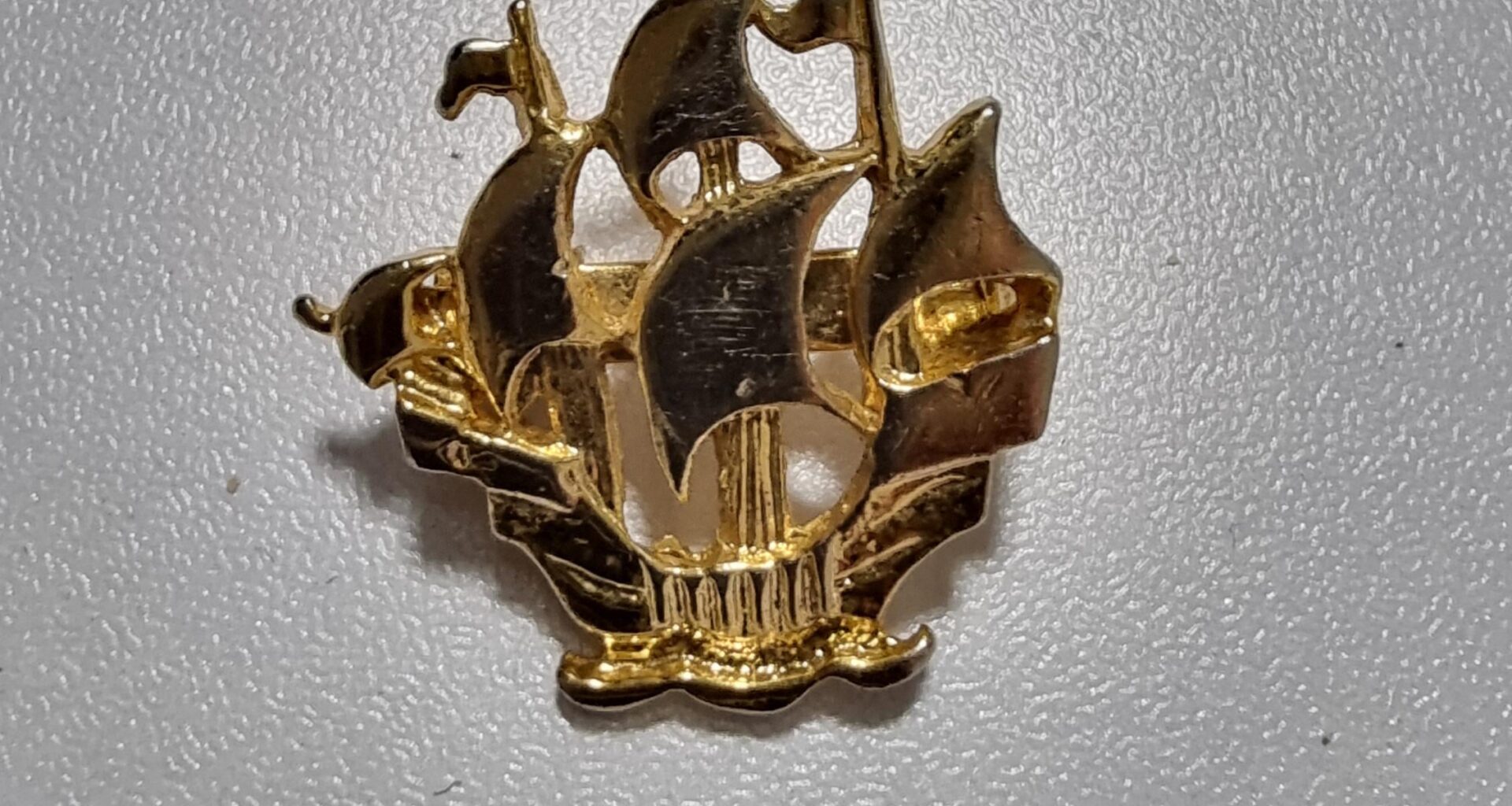 My golden Blue Peter badge