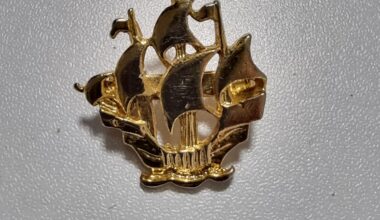 My golden Blue Peter badge