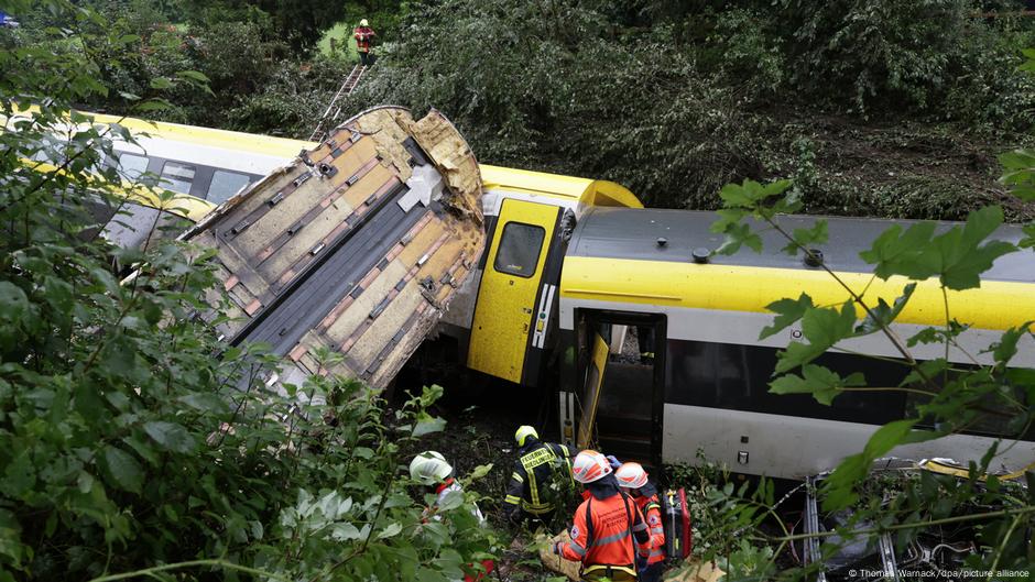 Germany: Several injured in train crash