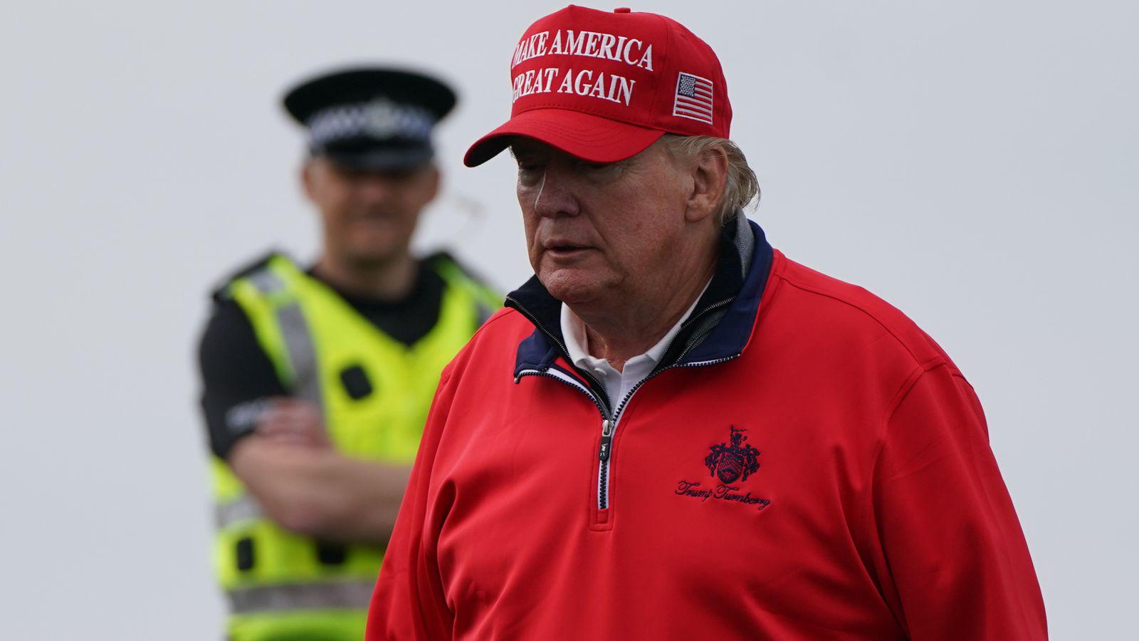 Police Scotland threatened with potential legal action by own officers over Donald Trump visit plans