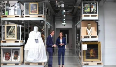 Princess of Wales displays Beatrix Potter’s art in V&A exhibit
