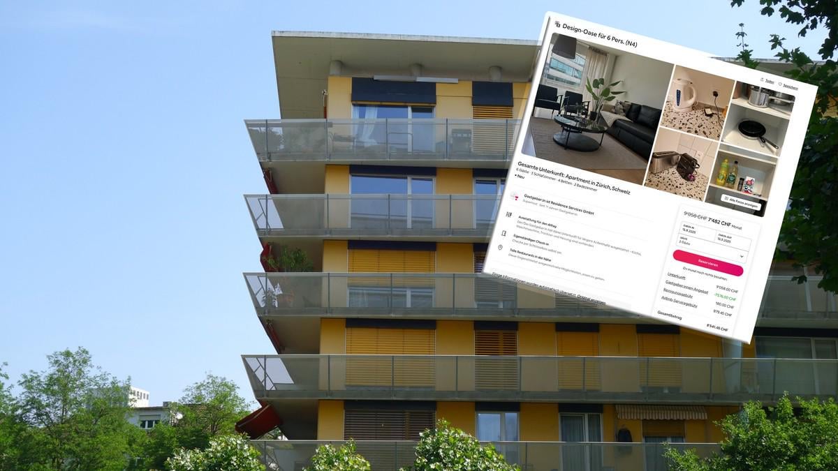 Sugus flats are available on Airbnb - at seven times the price