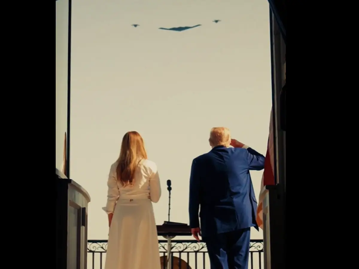 Trump gives stealth aircraft centre stage, here's what he said...