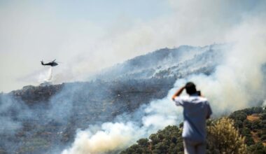Wildfires kill 2 in Türkiye's Izmir as blazes continue to rage
