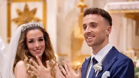 Imagen del día de la boda de Rute Cardoso con Diogo Jota
