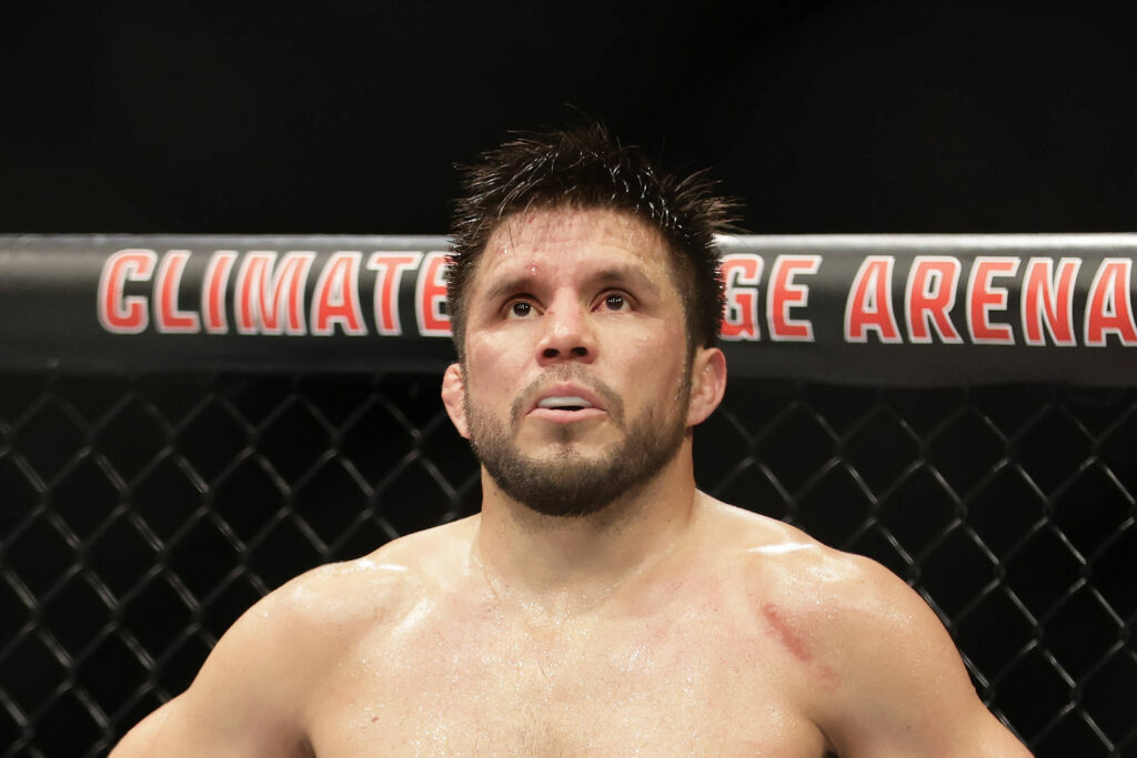 UFC fighter Henry Cejudo, a supporter of President Trump.