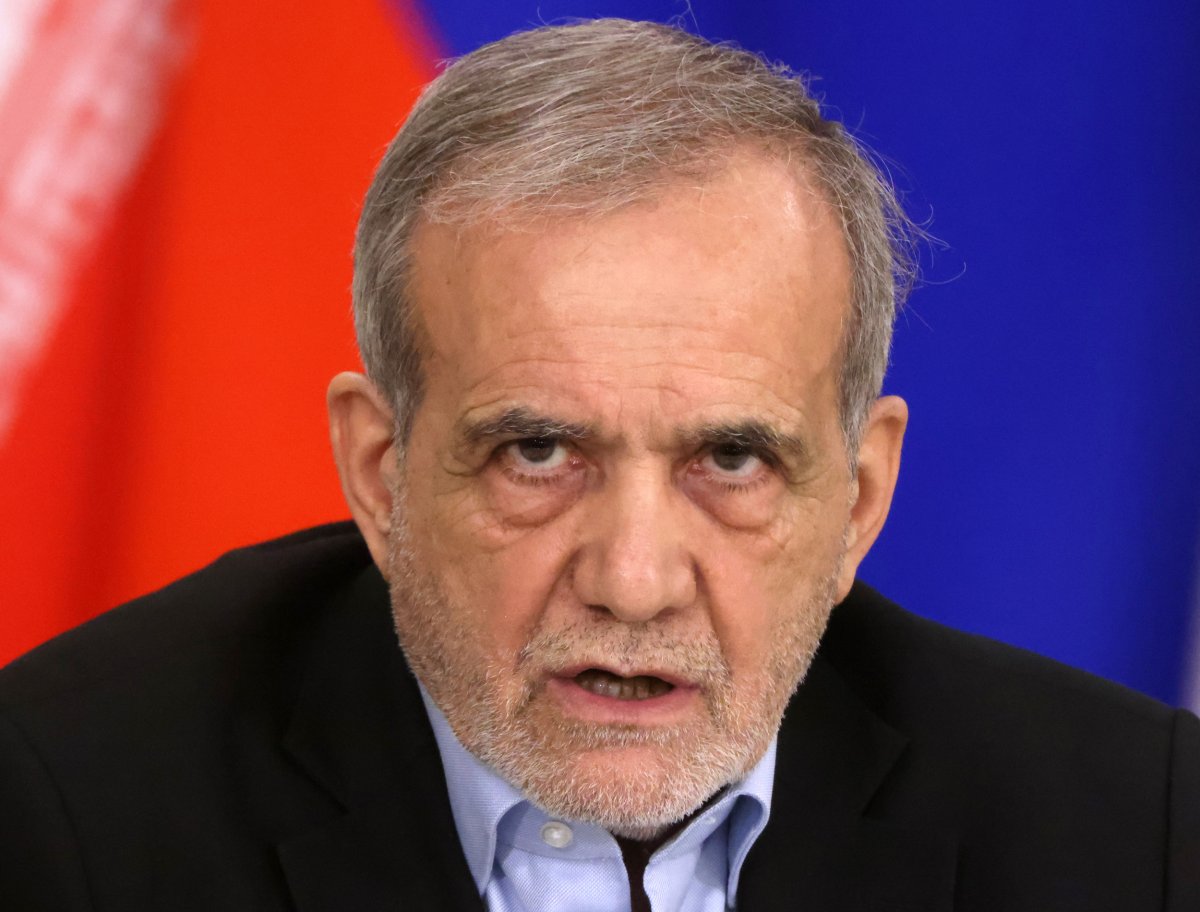 Iranian President Masoud Pezeshkian