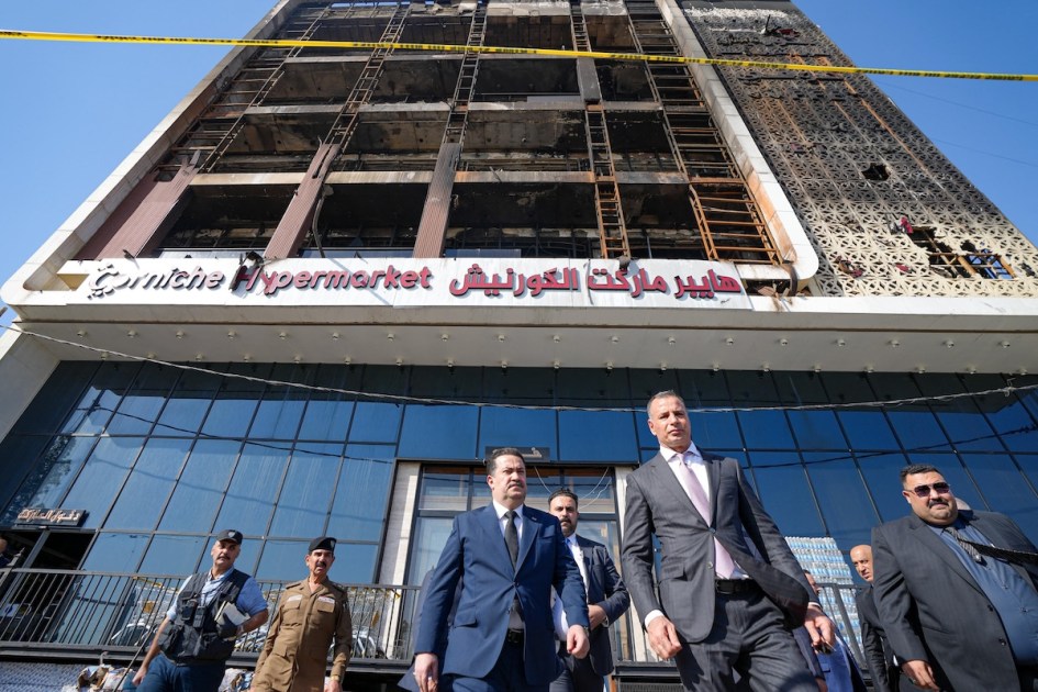 Pope Leo XIV mourns victims of Iraqi mall fire