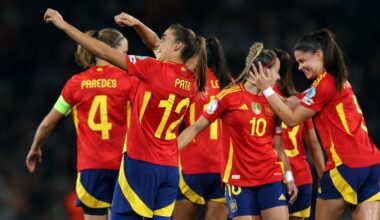 World Champions Spain are undefeated at Euro 2025 (Photo by Eddie Keogh/Getty Images via OneFootball)