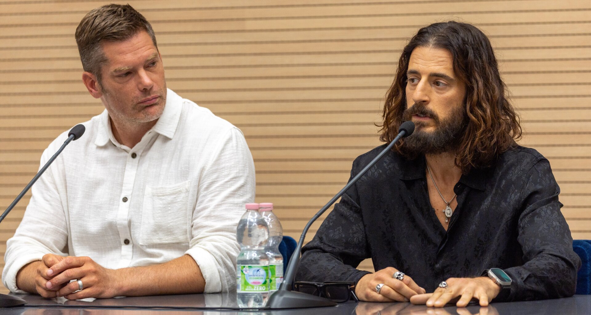 ‘The Chosen’ cast visits Vatican after filming Crucifixion scenes in Italy
