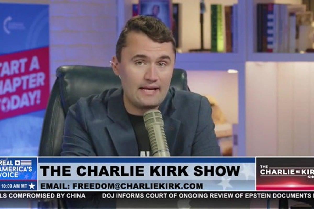 Charlie Kirk says ‘I’m done talking about Epstein’ after Trump call over weekend