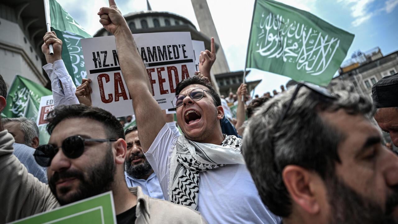 Turkey detains satirical magazine staff over cartoon accused of insulting the Prophet Mohammed
