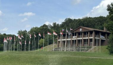 Boy Scout Camp in Ohio Flies Slovak Flag for Slovak Independence Day