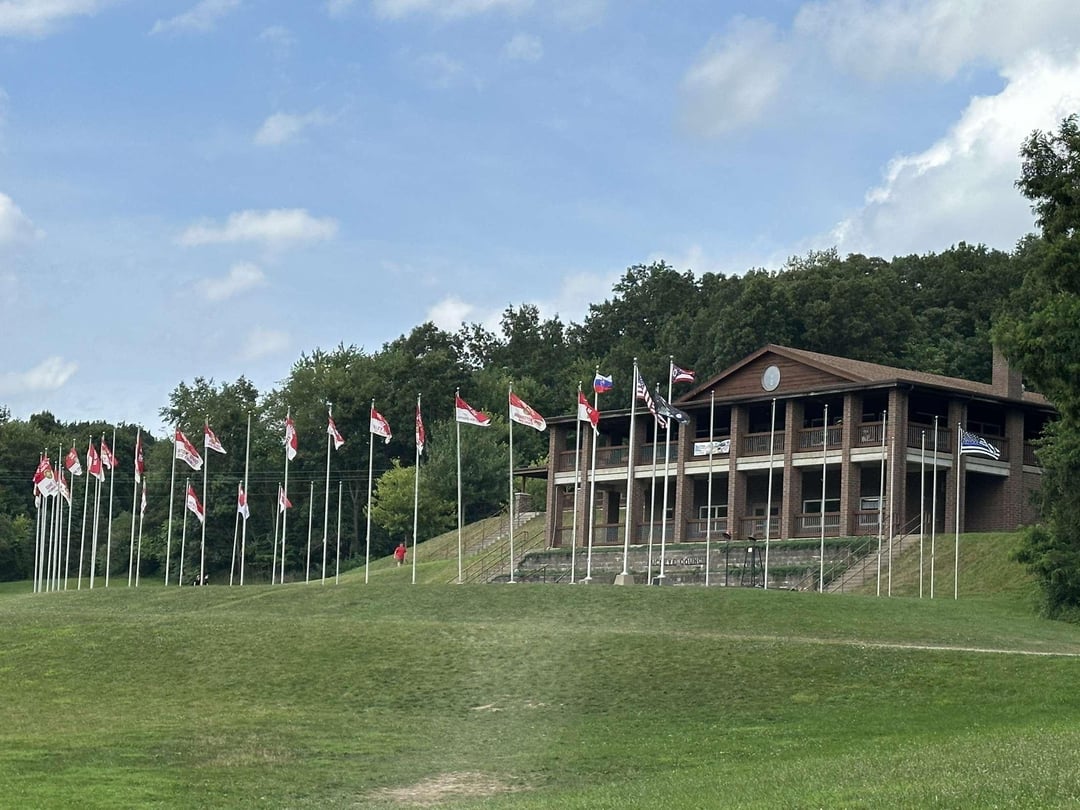 Boy Scout Camp in Ohio Flies Slovak Flag for Slovak Independence Day