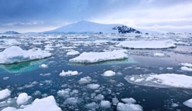 Shrinking Antarctic sea ice is warming the ocean faster than expected
