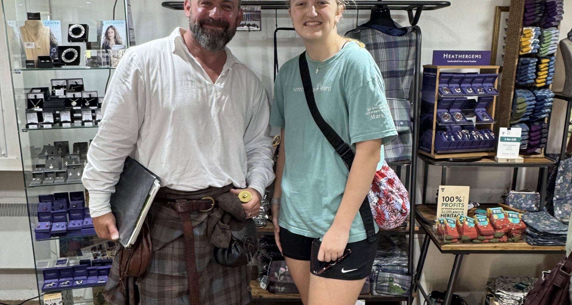 Met Andy the Highlander