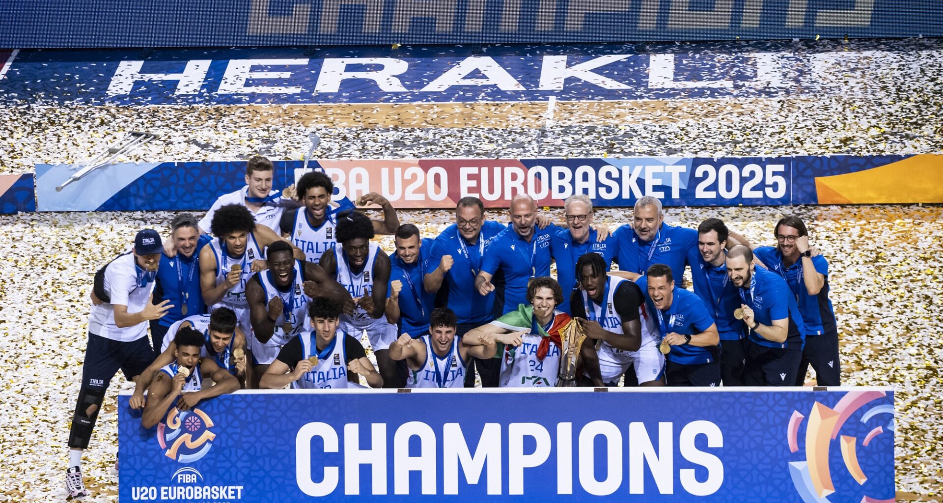 Italy overcome Lithuania to claim FIBA U20 EuroBasket 2025 title