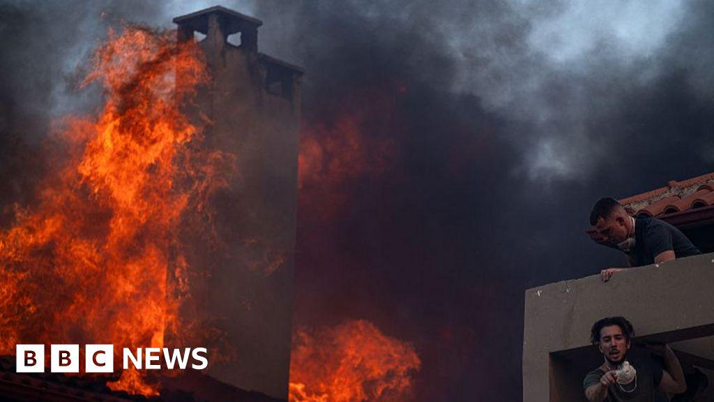 Wildfires rage in Greece and Turkey as extreme heat persists