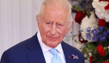 Palace Explains King Charles’ Bloodshot Eye at Macron State Visit