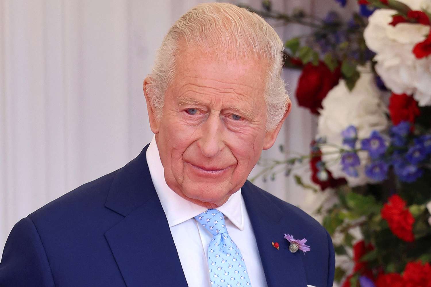Palace Explains King Charles’ Bloodshot Eye at Macron State Visit