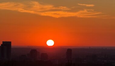 Even to this day, I’m still blown away by the sunset in London.