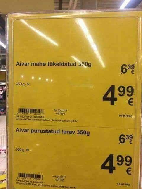 Kumba Aivarit eelistad?