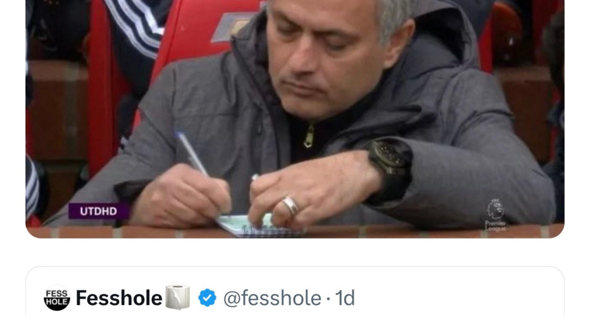 Tactical masterclass.