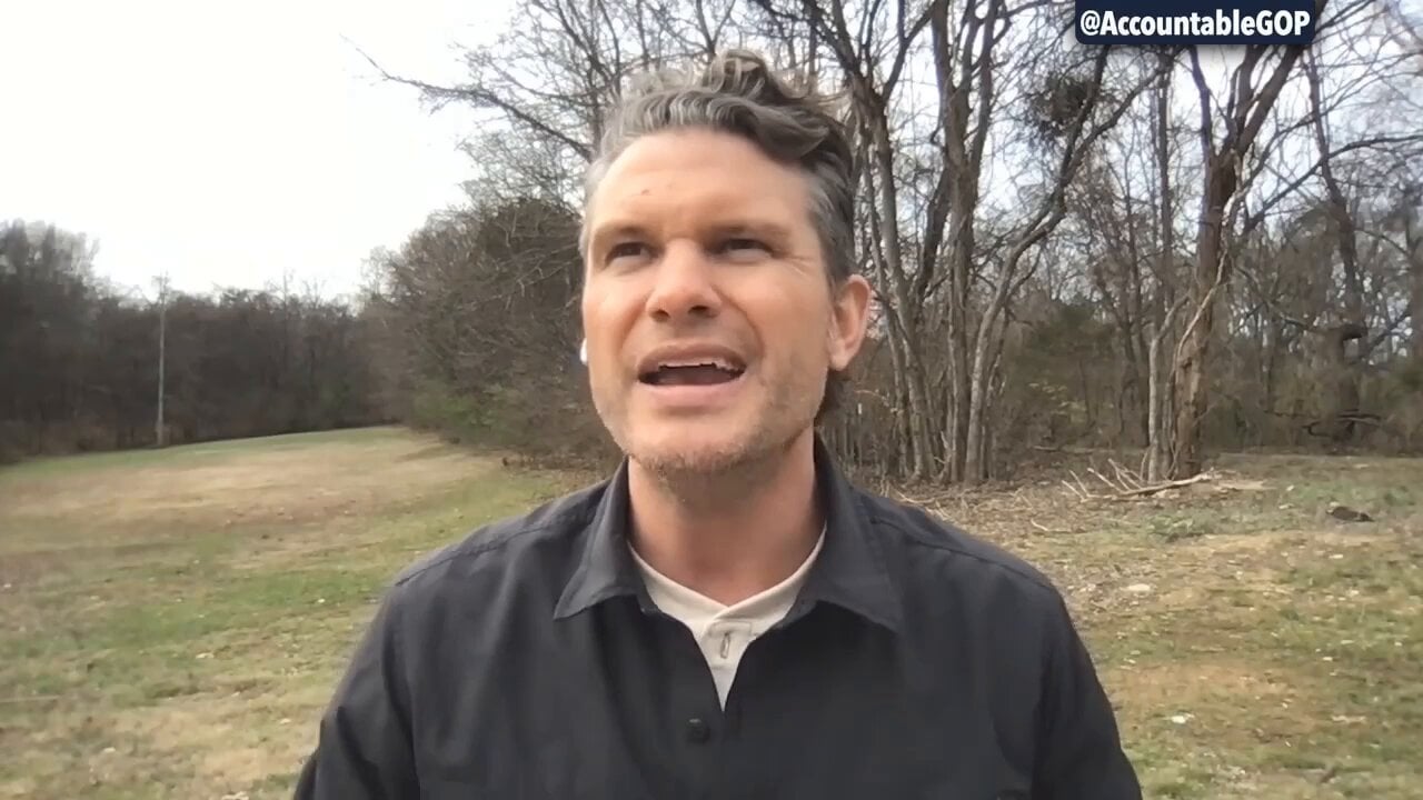 Sec. Def. Pete Hegseth: "It's basically a fight Donald Trump, by fighting Putin, through Zelensky war in Ukraine." Assistant to Sec. Def. Sean Parnell: "That's so true!" | 2023 Hegseth - Parnell podcast