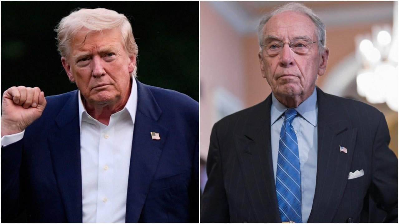 Trump tirade against Grassley irritates Republican senators