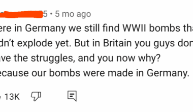 Hans burning Barry!