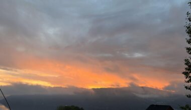 Love those dramatic skies near Bergen