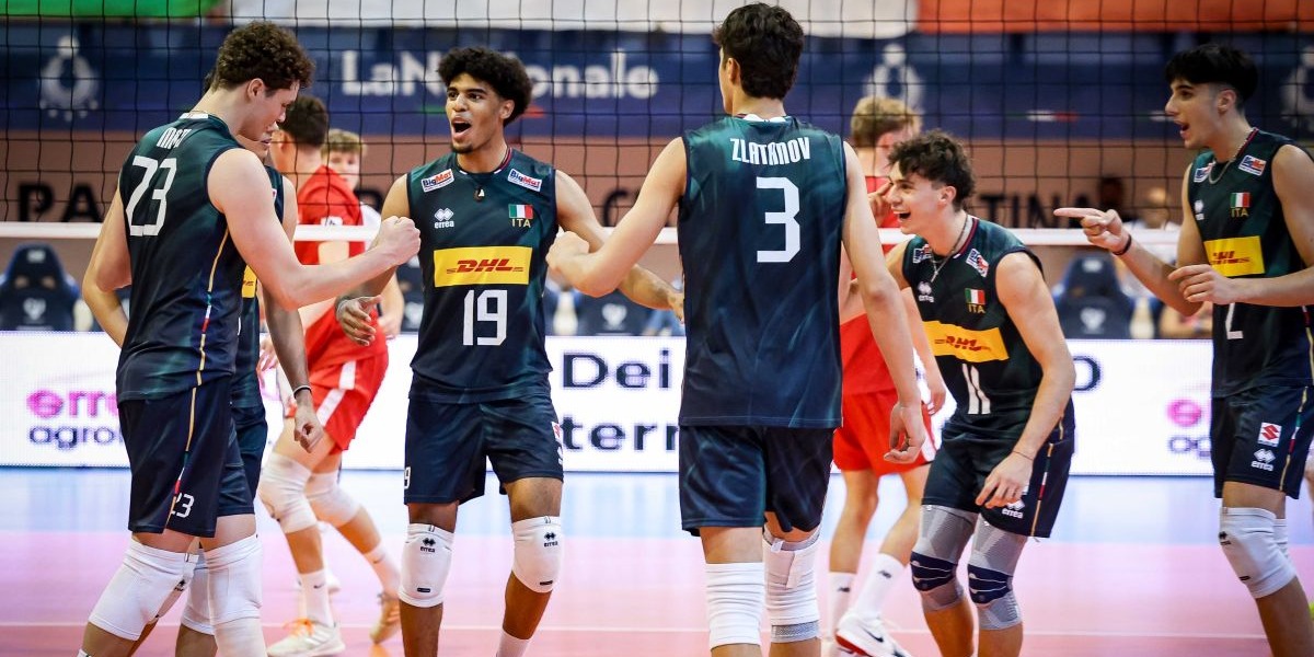 Italia agli Europei U22: 3-0 alla Danimarca al Palasport di Cisterna