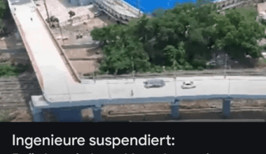 Huch sorry, Brücke hat jetzt n Knick.