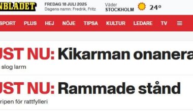 Tyckte det var lite roligt..