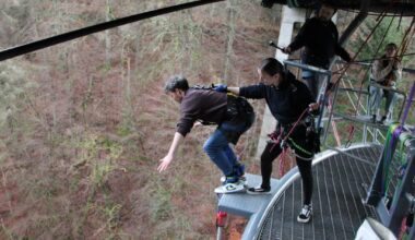 Did the Highland Jump, fainted and my body contorted.
