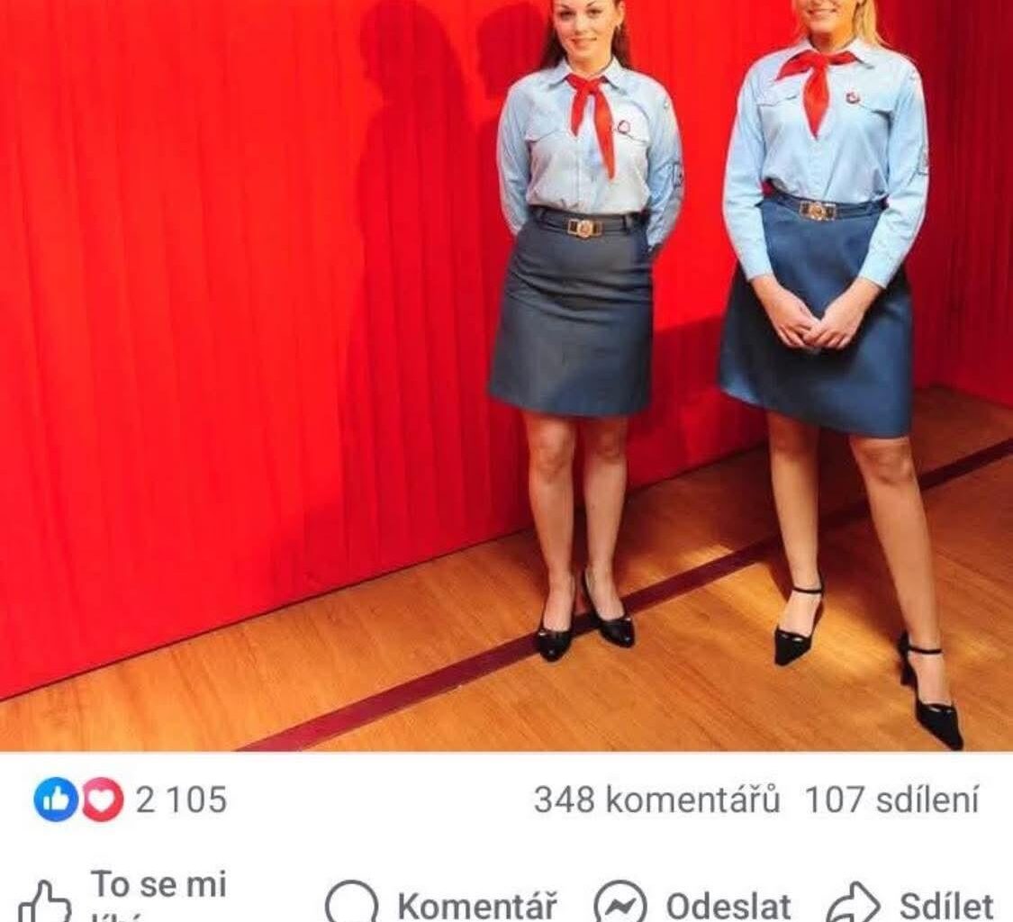 Hrdá na svou minulost.
