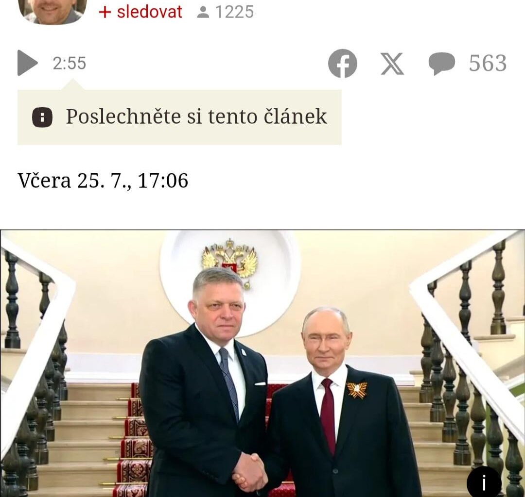 Slováci a jinak v pohodě?
