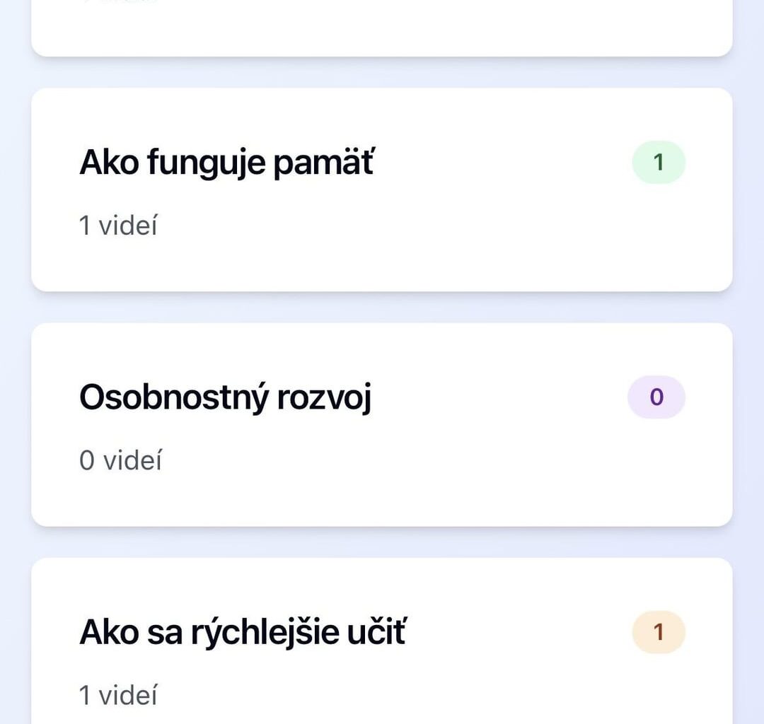 Vzdelávacia appka na výmenu know-how zo skúšok