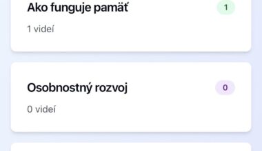 Vzdelávacia appka na výmenu know-how zo skúšok
