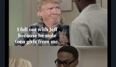 Apparently, he does not.
