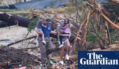 Texas Continues Grim Flood Recovery With at Least 50 Killed, Including 15 Children |   Huge downpours like this are becoming more common around the world due to the climate crisis, with a warming atmosphere holding a greater amount of moisture  
#GlobalCarbonFeeAndDividendPetition