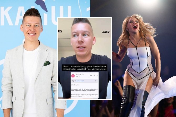 BNS ir stopkadro nuotr./Makalius, Kylie Minogue