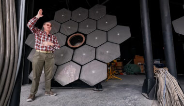 Dr. John Matthews explains how a multiple telescope arrays are placed in hopes of capturing cosmic ...